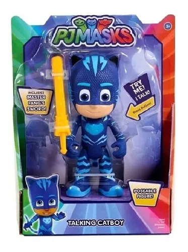 Pj Mask Catboy Figura Habla Español 15cm Heroe Oferta | CHIKI TOYS HOGAR OUTLET