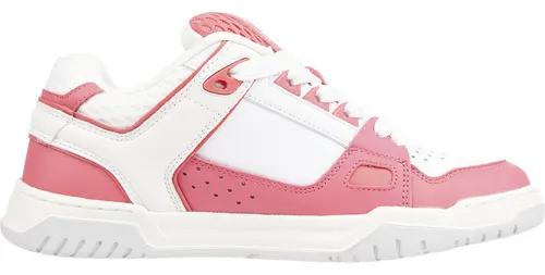 Tenis Rosa Estilo Skater Con Texturas Mixtas Tommy Hilfiger