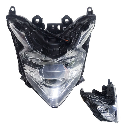 Farol Completo Lampada Led Honda Cb 650f 2019 2020 Cristal