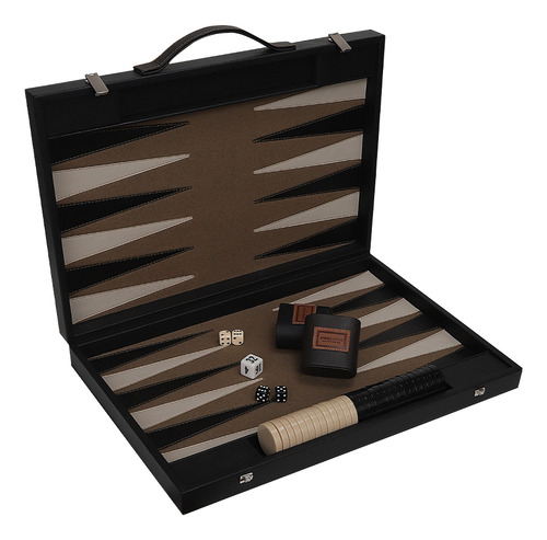 Backgammon Frengie Maletín Mediano De Paño Novelty