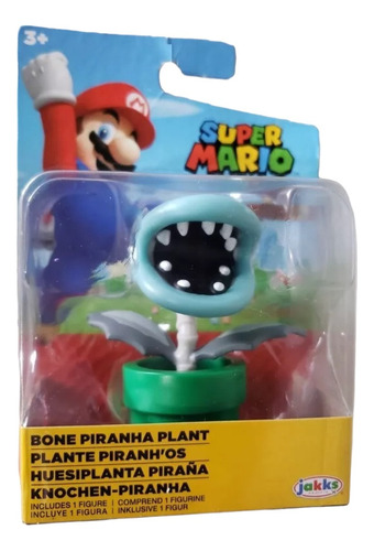 Figura Bone Piranha Plant Original D Super Mario Nintendo