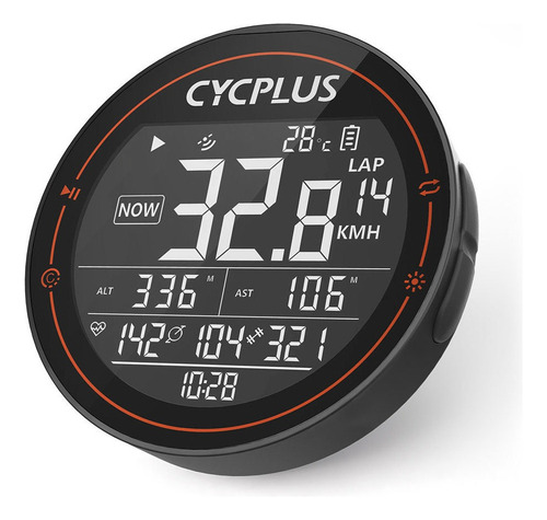 Velocímetro Gps Inalámbrico Cycplus For Bicicleta