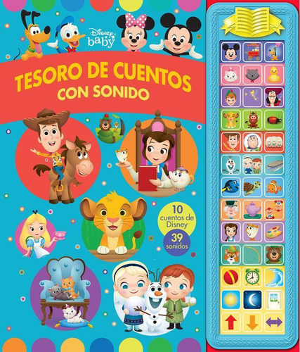 Libro: Tesoro De Cuentos Con Sonidos Disney Baby Sd Treas. D