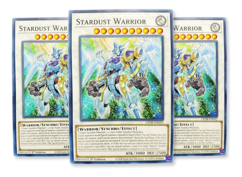 Yugi-oh! Stardust Warrior Led8-en052 Comun