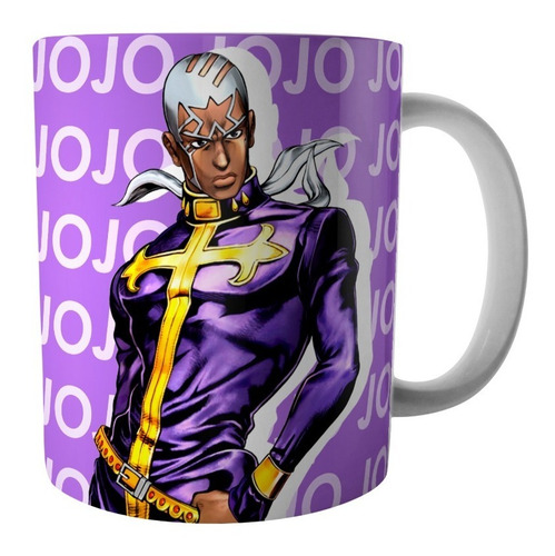Taza De Ceramica Jojos Dio - Giorno - Enrico - Valentine