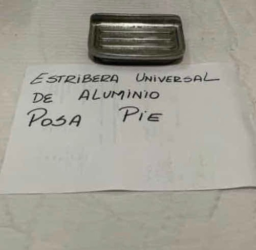 Estribera Universal Posa Pie P X Unidad