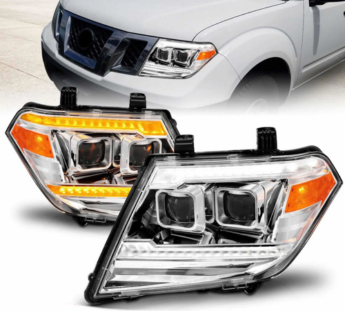 Par D Faros Led Nissan Frontier Pro-4x 2009-15 16 17 18 2019