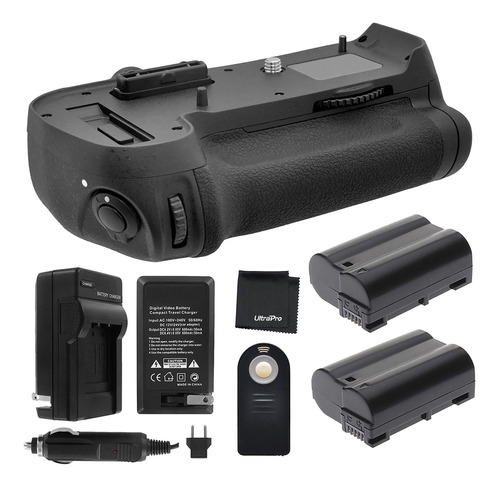 Empuñadura Bateria Nikon Incluye Repuesto Mb Larga Duracion