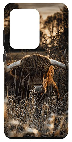 Funda Para Galaxy S20 Ultra Highland Cow Farmhouse-02