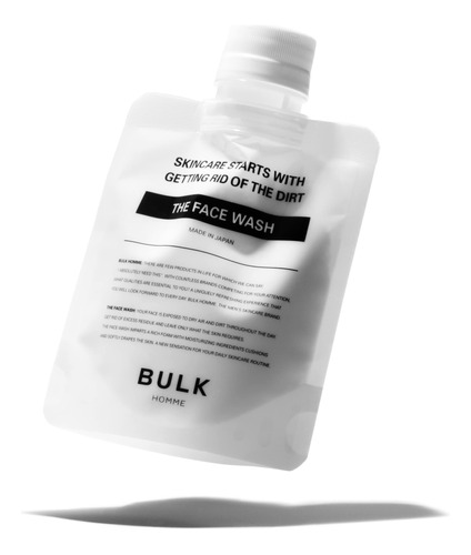 Bulk Homme - The Face Wash, 3.5 Oz | Espumoso Facial Para Ho