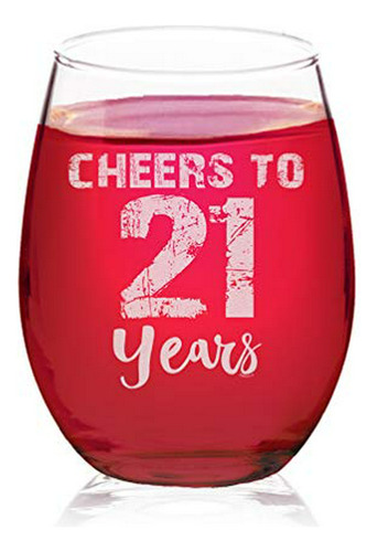 Veracco Cheers To 21 Years Twenty First Birthday Gift For Hi