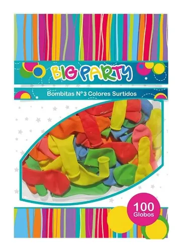 comprar Bolsa De Bombitas De Agua Colores Surtidos 100 Unidades