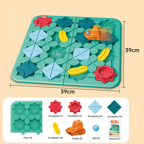Juegos De Mesa Puzzle Logical Builder Juguetes Para Niños Pr