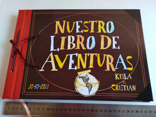 A4 My Our Adventure Libro Aventuras Up Album Personalizado!!