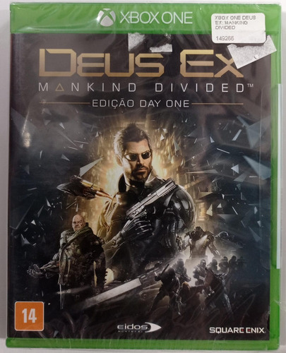 Jogo Deus Ex Mankind Divided Xbox One Físico Lacrado