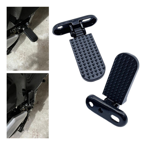 // Pedais Traseiros De Bicicleta, Mini Estacas Dobráveis,
