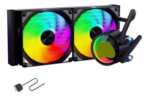 Enfriador Agua 9.449 In Refrigeracion Liquida Cpu Radiador :