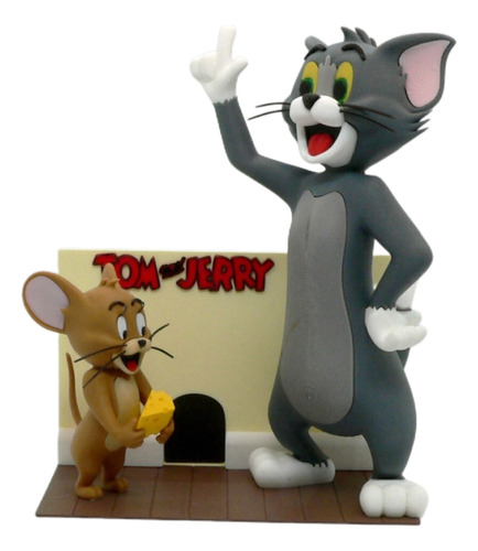 Figura Tom + Jerry 3d Cartoon Network 20cm. Originales3d