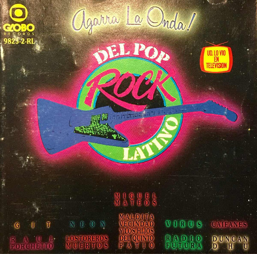 Cd Pop Rock Latino Neon Caifanes Virus Los Toreros Dun Can