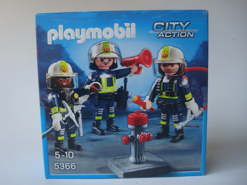 Playmobil Bomberos - Equipo De Bomberos 5366 Perco