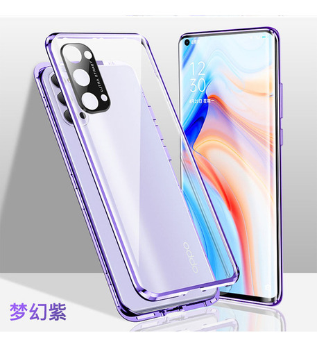 G Aplicable A La Funda De Teléfono De Metal Oppo Reno12pro