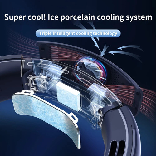 Ventilador De Cuello Portátil F7ventilador Eléctrico Inalámb