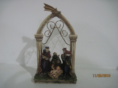 Imagen 4 de 5 de Pesebre Candelabro Santini Estilo Italiano Los Reyes Magos