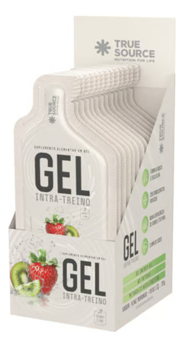 Gel Intra Treino Kiwi Com Morango True Source 10 Un 35g