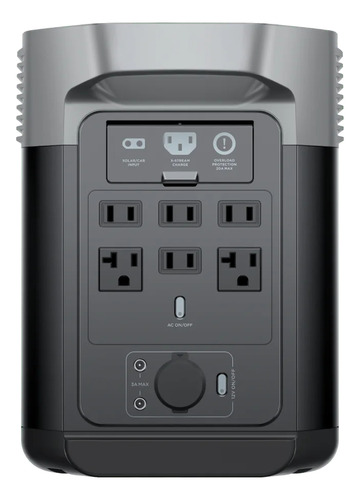 Kit Ecoflow Gerador Delta 2 1800w 220v + Painel 160w