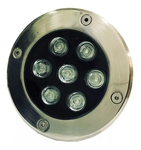 Balizador Spot Solo Led 7w 13cm Branco Frio Ip66 Jardim 