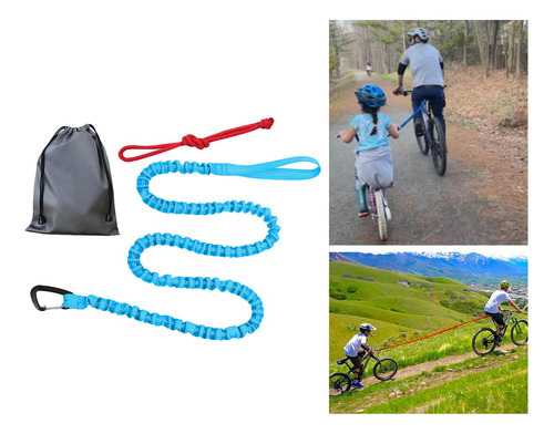 . Bicicleta Corda De Reboque Bungee Towing Strap Road Mtb