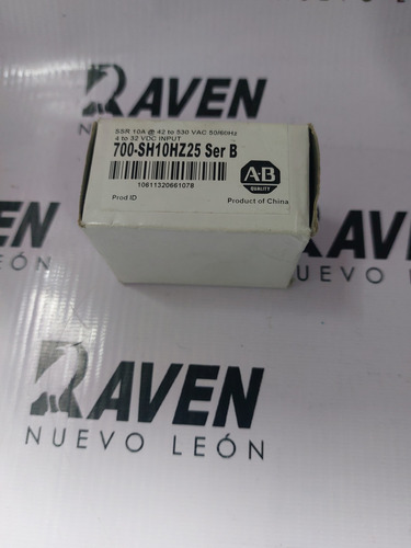 700-sh10hz25 Allen Bradley Nuevo 100%original (Usado)