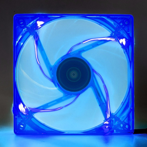 Cooler Fan Pc Gamer 120mm Led Azul Ventoinha Dx-12l