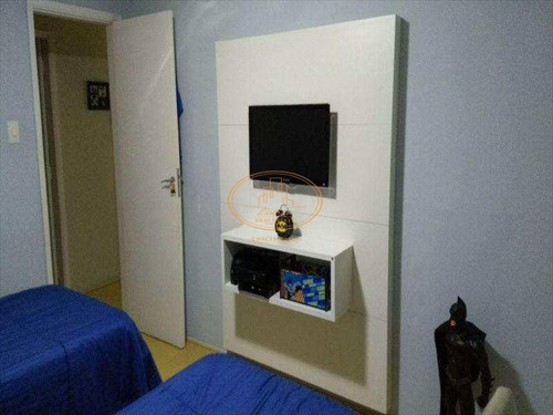 Apartamento Com 2 Dormitório(s) Localizado(a) No Bairro Boqueirão Em Santos / Santos - 6782