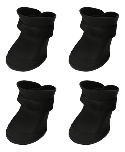 4 Piezas De Silicona Para Perros Y Mascotas Lindas Botas