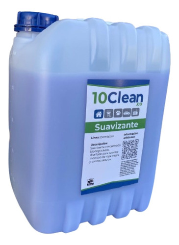 Suavizante De Telas Ropa 10 L 10clean.co