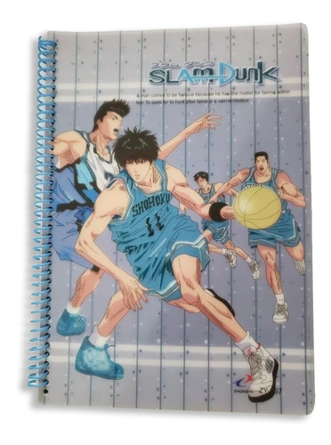 Caderno Slam Dunk Chobits Anos 90