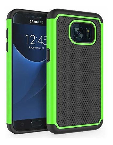 - Carcasa Protectora Para Samsung Galaxy S7 (5,1 Pulgadas, 2