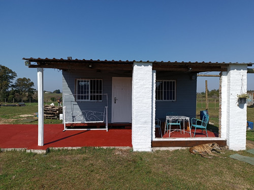 Vendo Chacra Con Cabaña De Madera, Cañada, A 30 Km De Montevideo
