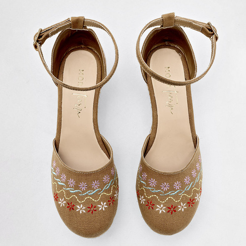 Zapatillas Mujer Mora Tierra 1125446 Camel Mt 125-458
