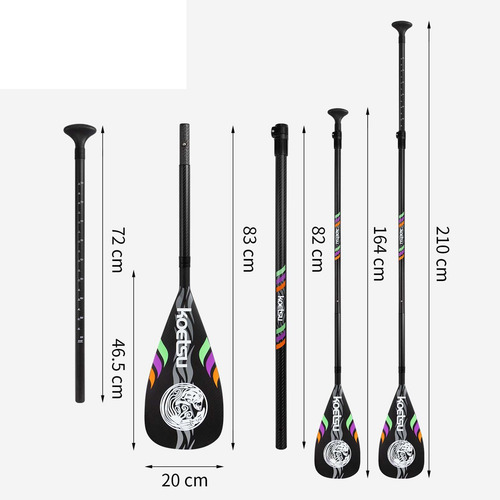 Remos Para Kayak, Remo Flexible En Forma De T, Remos Negro