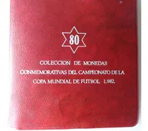 Comprar Colección Monedas Commemorativas Copa Mundial Futbol 1982