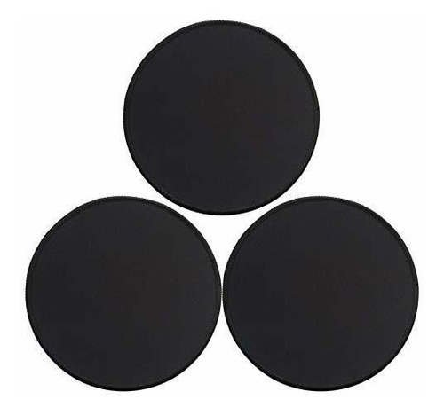 Gimnor 3 Pack Redondo Mouse Pads Con Bordes Cosidos, J5yws