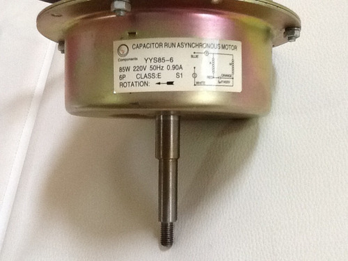 Imagen 3 de 8 de Motor Ventilador Para Condensadora De Aires 85 Watt
