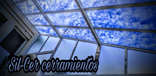 Techos Fijos Y Corredizos Policarbonato,vidrio Laminado