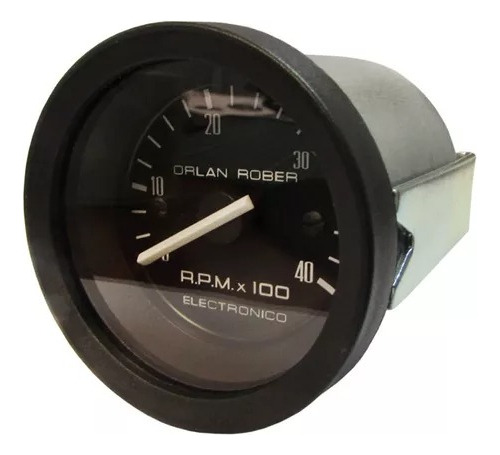 Reloj Tacometro Diesel 4.000 Rpm Negro Diametro: 52mm