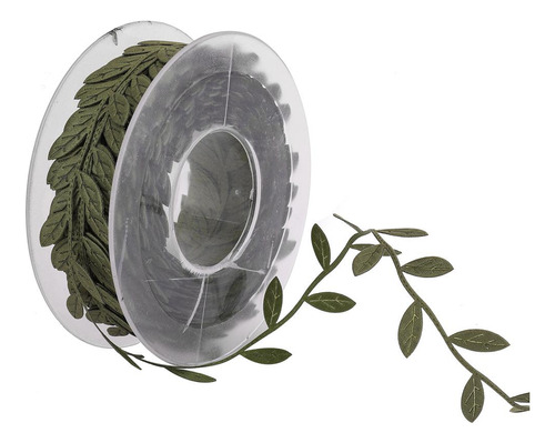 Adorno De Cinta De Hoja De Seda Artificial 2 Piezas