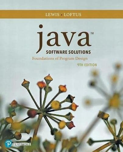 Java Software Solutions - Lewis, John, De Lewis, John. Editorial Pearson En Inglés