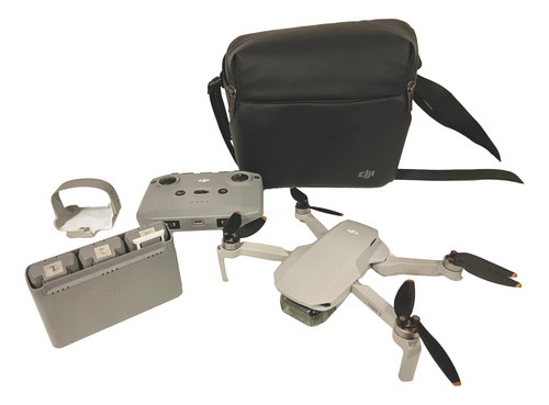 Drone Dji Mavic Mini 2 Fly More Combo 3 Baterias! Gris (Usado)