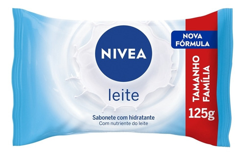 Sabonete Em Barra Hidratante Leite 125g Nivea